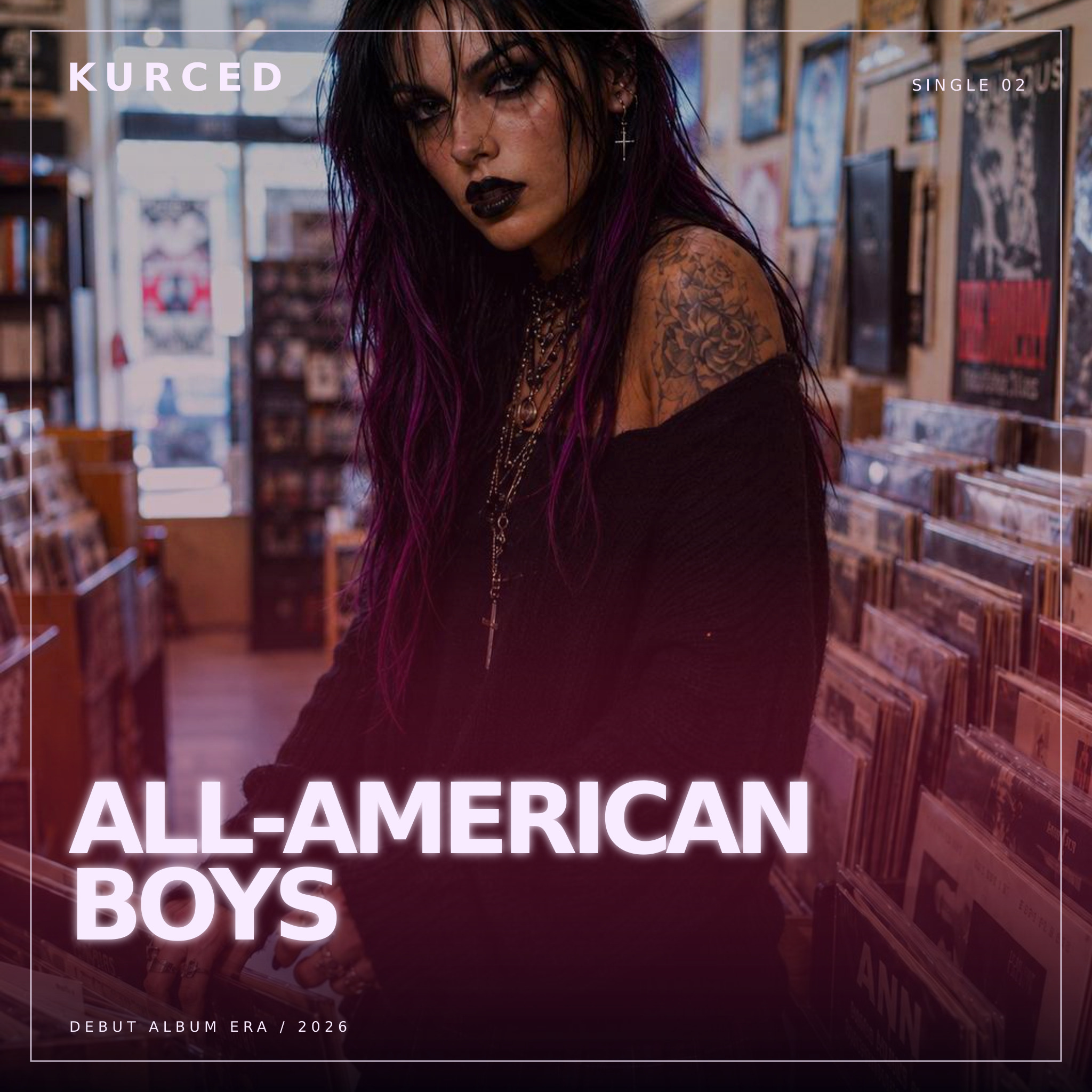 Kurced All-American Boys cover art